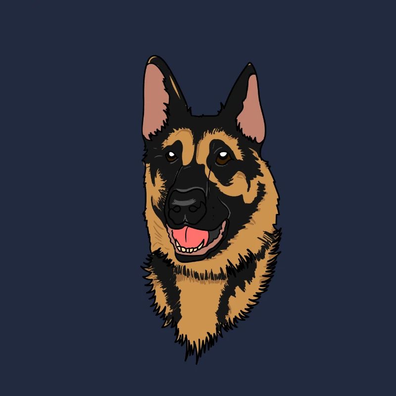 Deutscher Schäferhund German Shepherd Geschenkidee