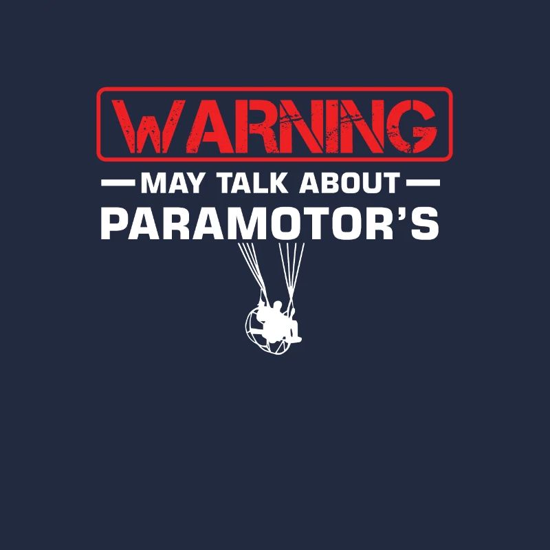 Warning Paramotors PPG Paragliders Propeller