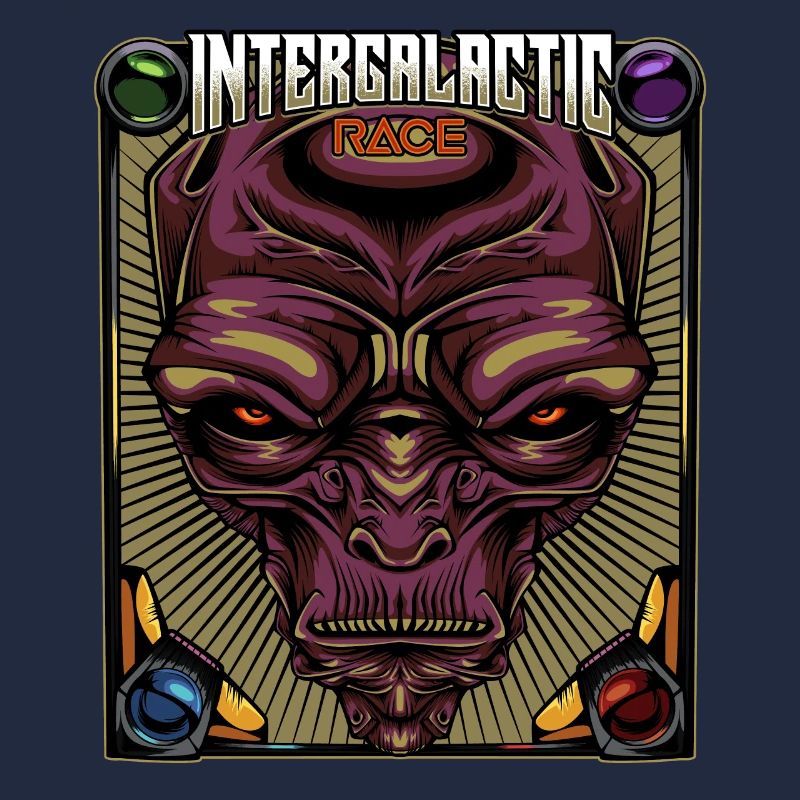 Intergalactic Race | Alien Außerirdischer Geschenk