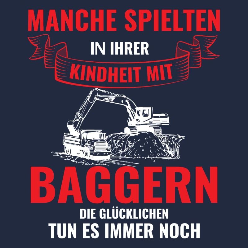 Bagger Baggerfahrer Geschenk