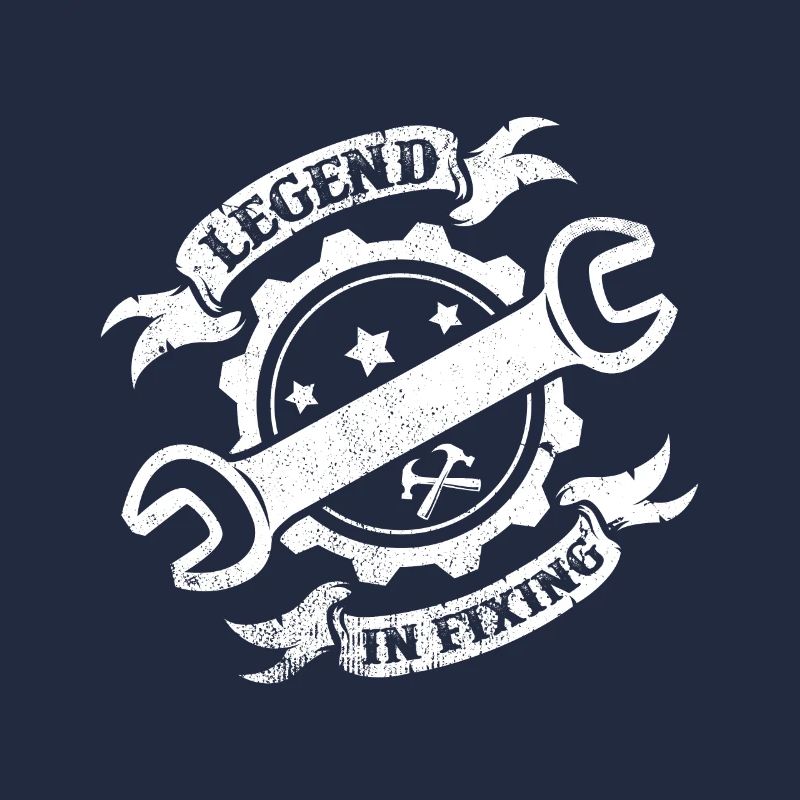 Legend In Fixing Spanner Handicraft Gift