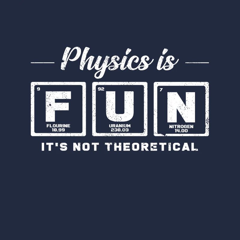Physics Funny Quote Periods Système Cool Gift