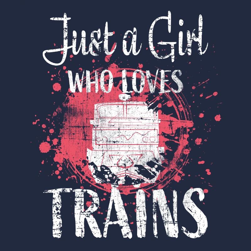 Zug Eisenbahn Mädchen