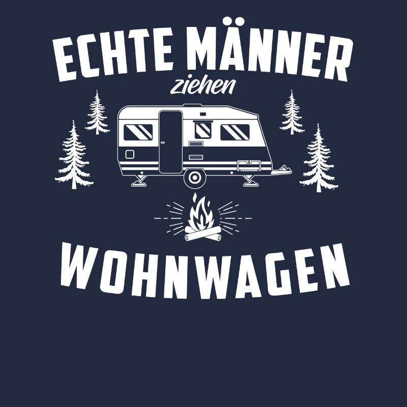 Real men pull caravans