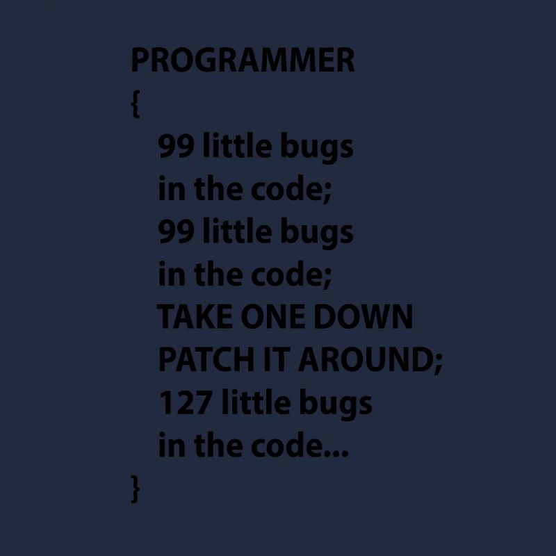 Code programmeur cadeau développeur développeur de bugs