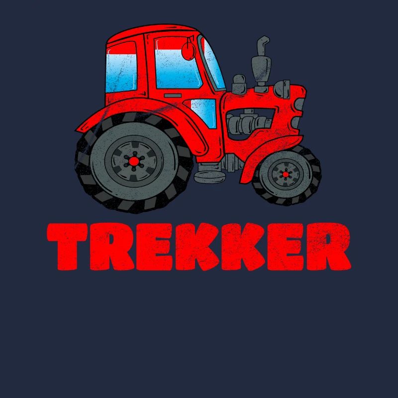 Trekker Traktor Traktoren Spruch Geschenk