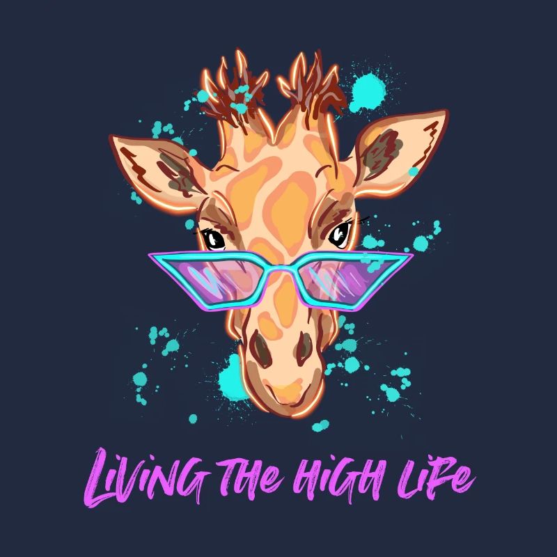 Cool giraffe