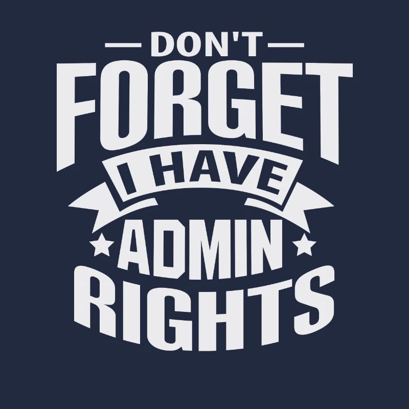 IT Technician Admin Rights Gift Gift