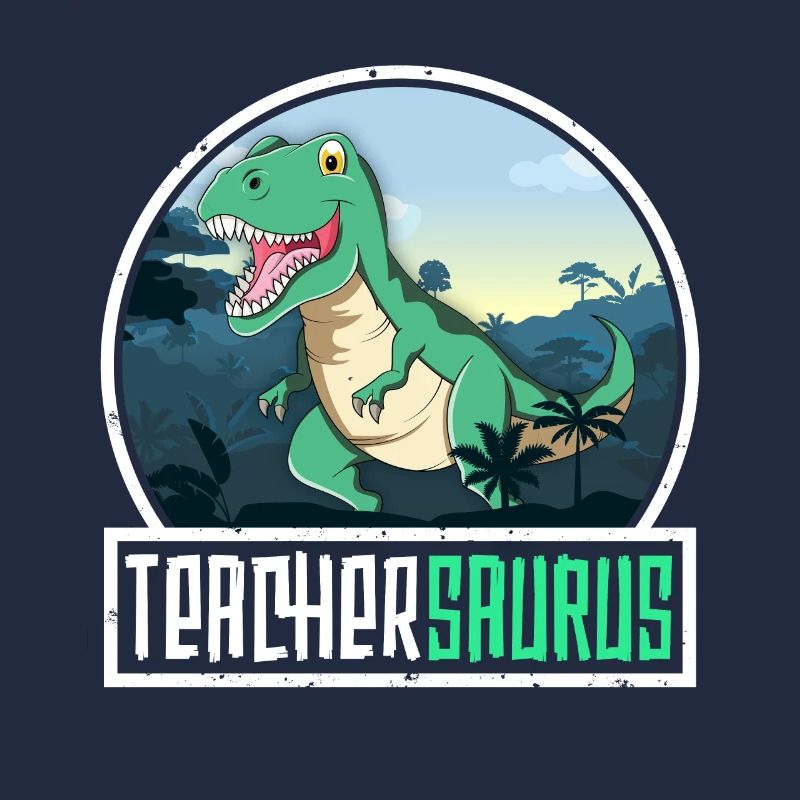 Teachersaurus Teacher Gift TRex Dinosaur Saurus