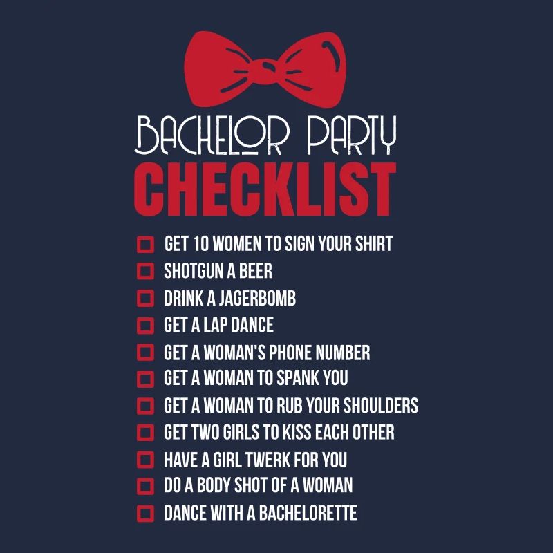 Bachelor check-list