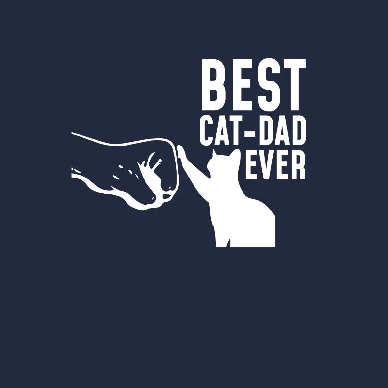 Best cat dad - Chat, gueule de bois