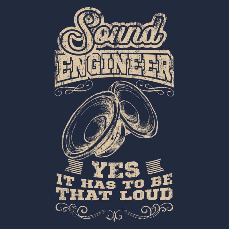SOUND ENGINEER Tontechniker Crew Geschenk Toningen