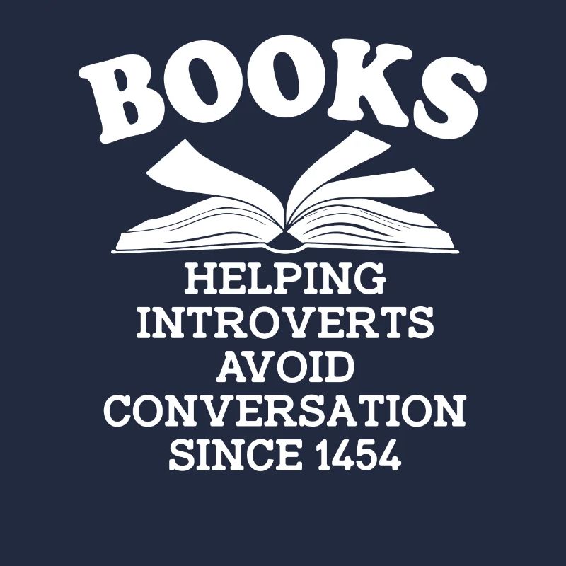 Books Helping Introverts Avoid Conversation Since