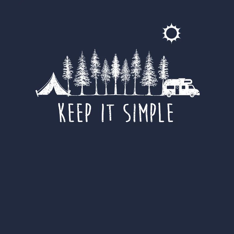Keep it simple Wandern Camping
