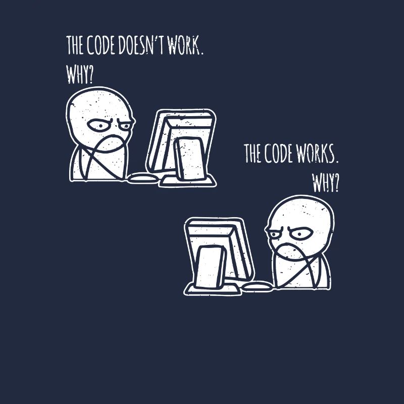le code fonctionne pourquoi Programmer Computer Nerd