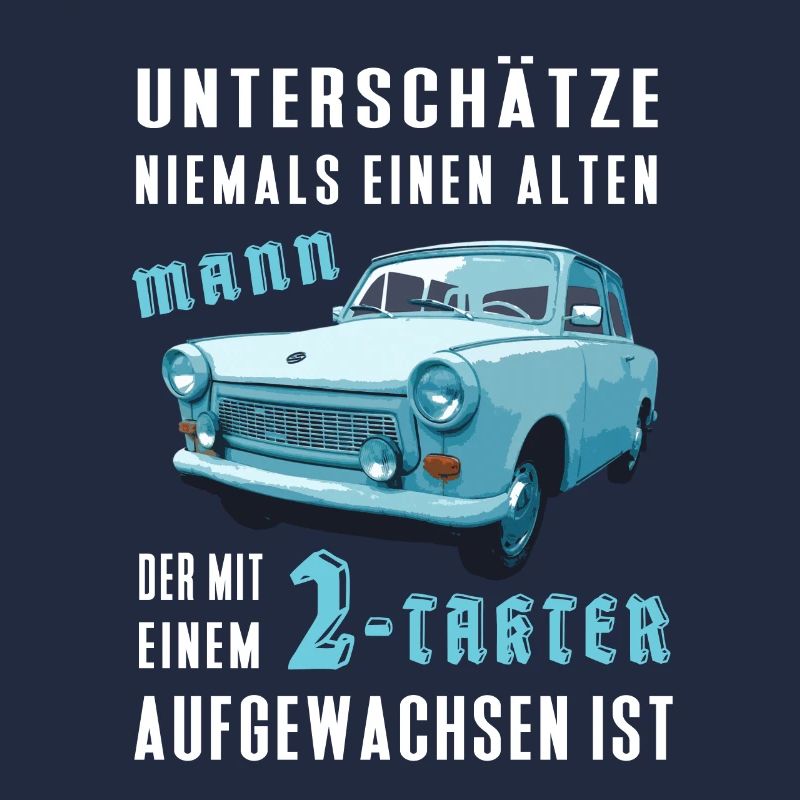 DDR  Auto Spruch - Zweitakt Trabi Geschenk