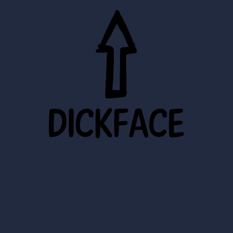 Face de queue - visage de cul - ironie - cadeau