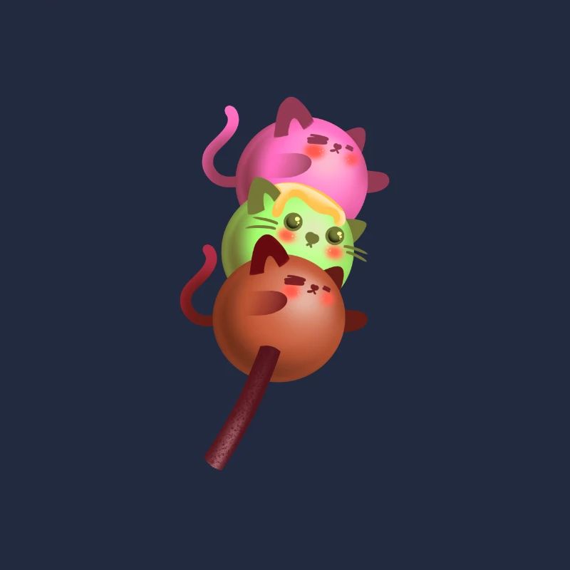 Cute Dango Cat