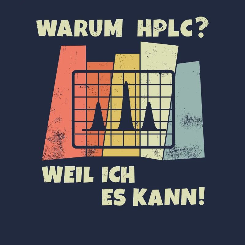 Chromatogramm liquid chromatography retro HPLC
