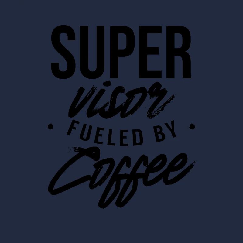 Superviseur Propulsé par le café Gardien Métier