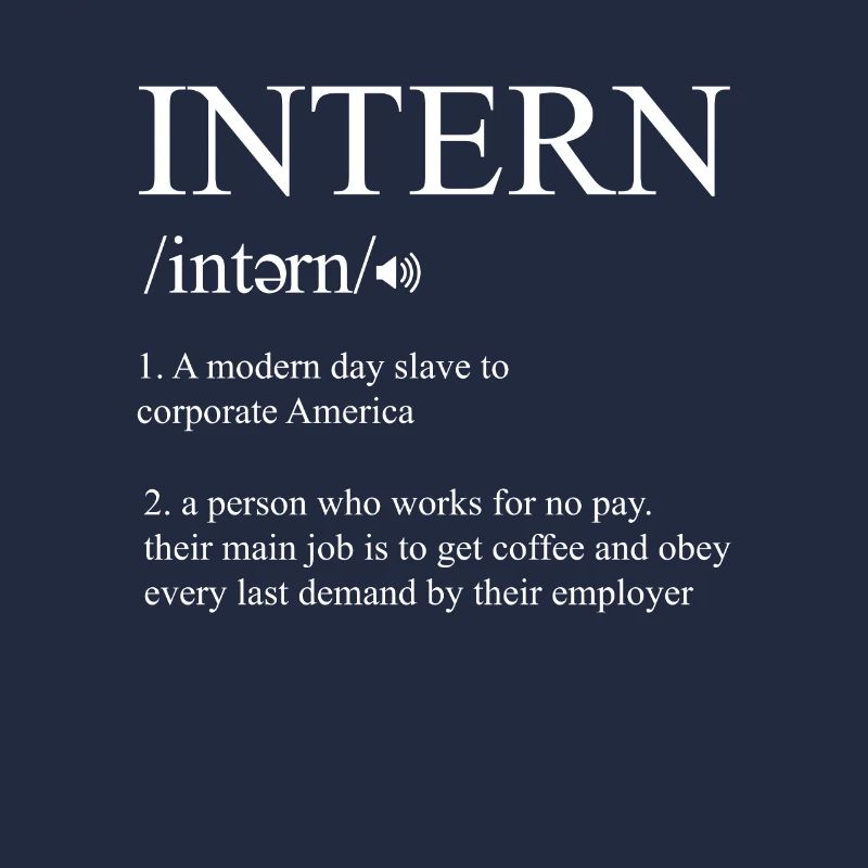 Intern Definition Internship Job Assistant Gift