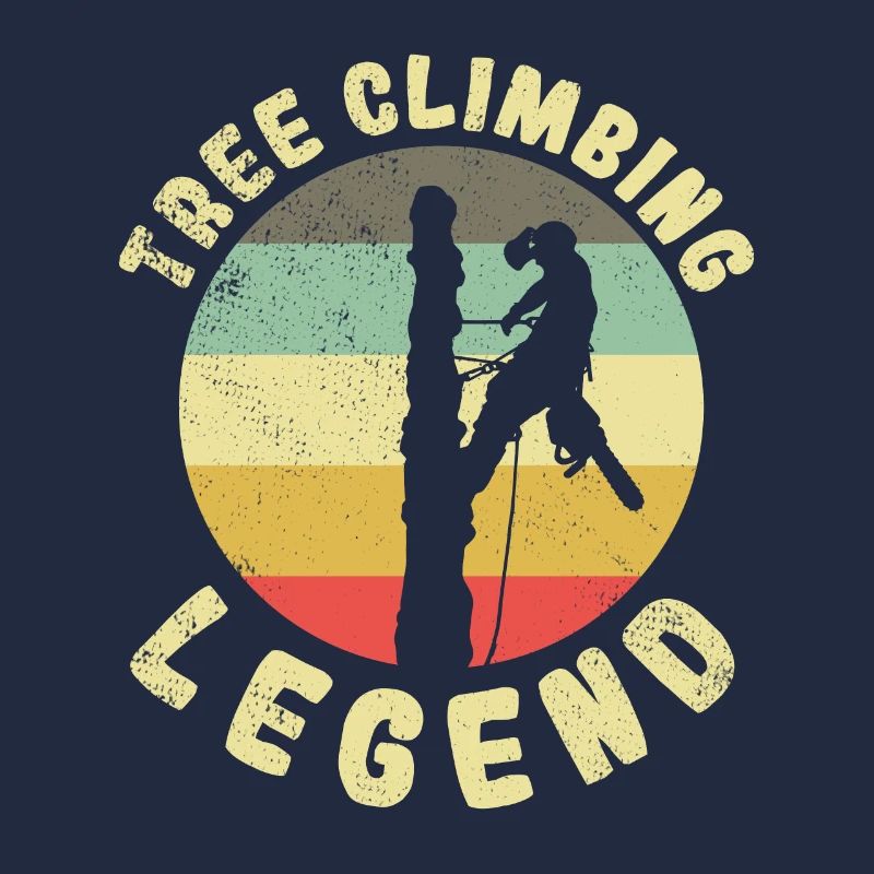 Baumklettern Baumpfleger Arborist Baumkletterer