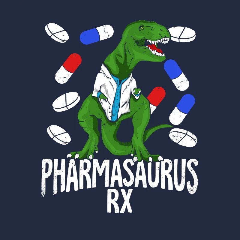 Pharmacy T-Rex Pharmacy Pharmacist Gift