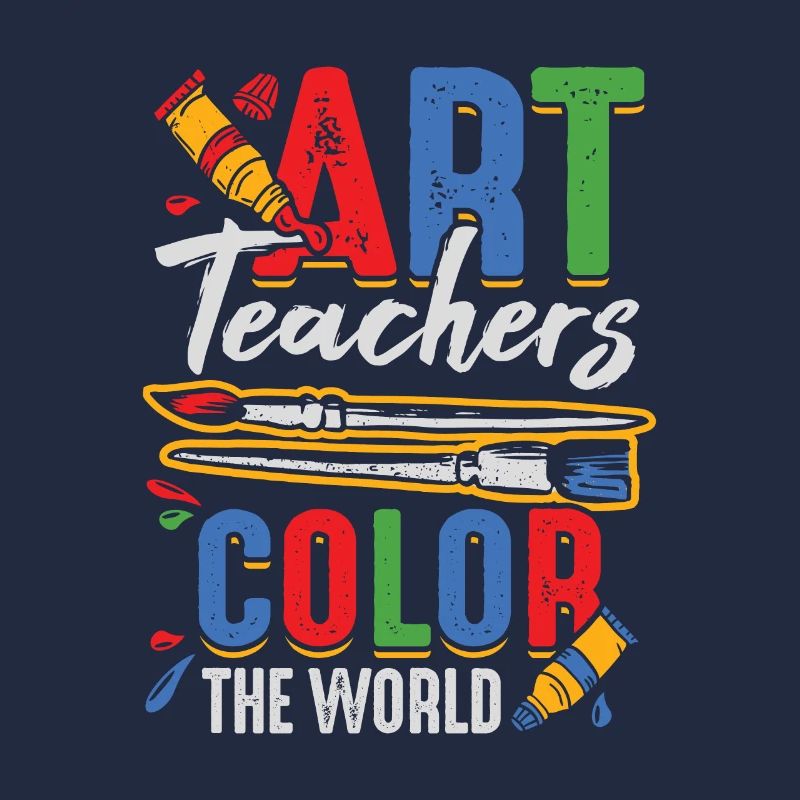 Bildende Kunst Lehrer Schule Kunstlehrer Geschenk