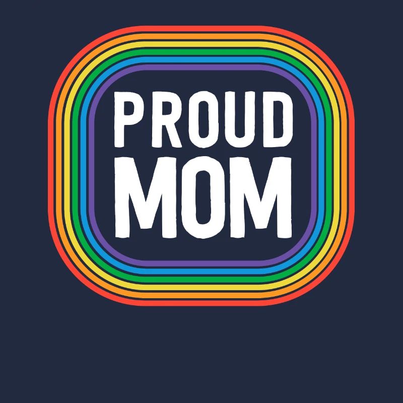 Stolze Mutter mit Pride Mutter Gay Pride Zeug LGBT