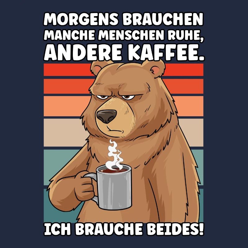 Filterkaffee Bär Kaffeebohne Kaffee Geschenk