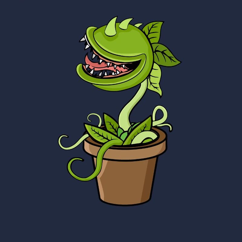 Carnivorous plant Venus flytrap