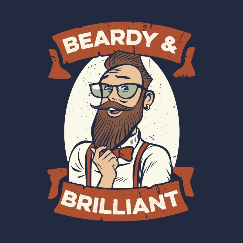 Vollbart Bart Bartträger Hipster Mann