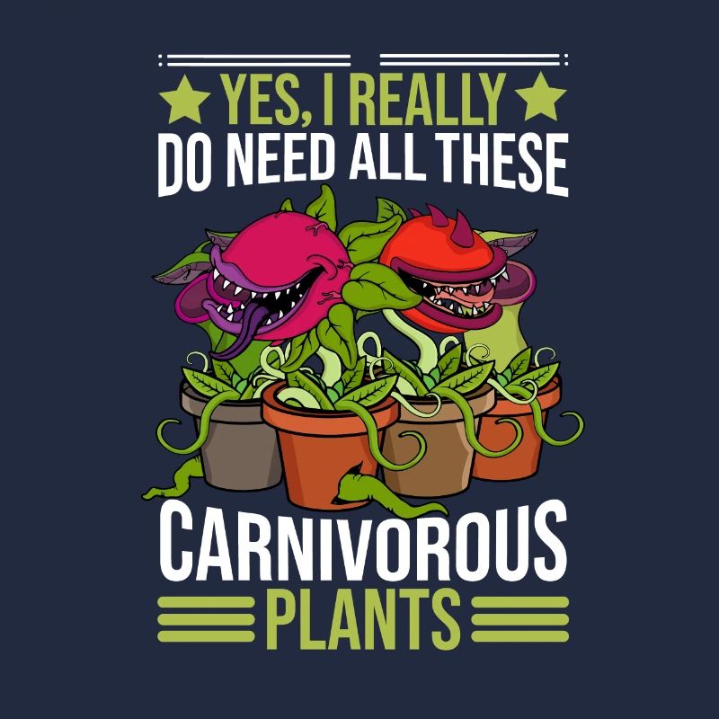 Carnivorous plants Venus flytrap