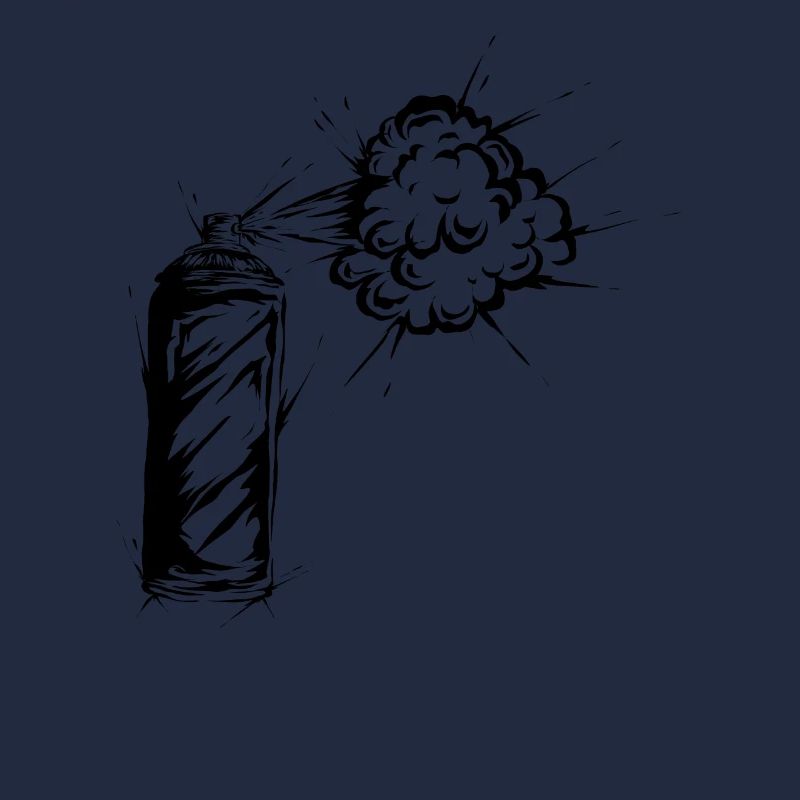 Bombe aérosol graffiti