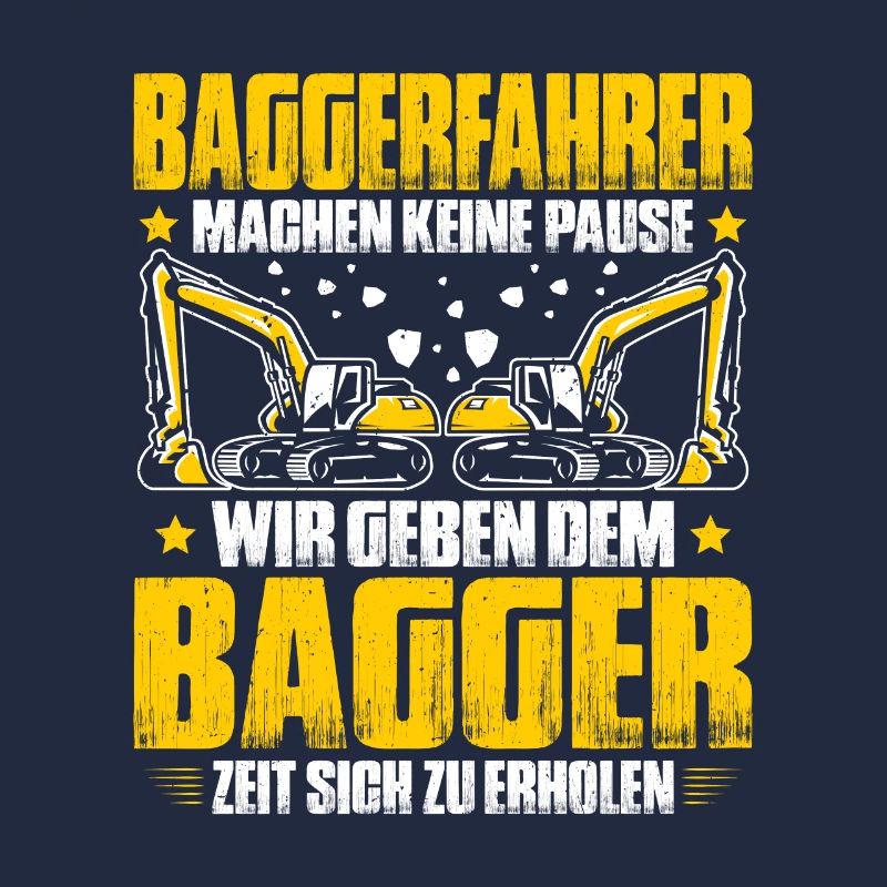 Baggerfahrer Baggerführer Heavy Equipment Operator