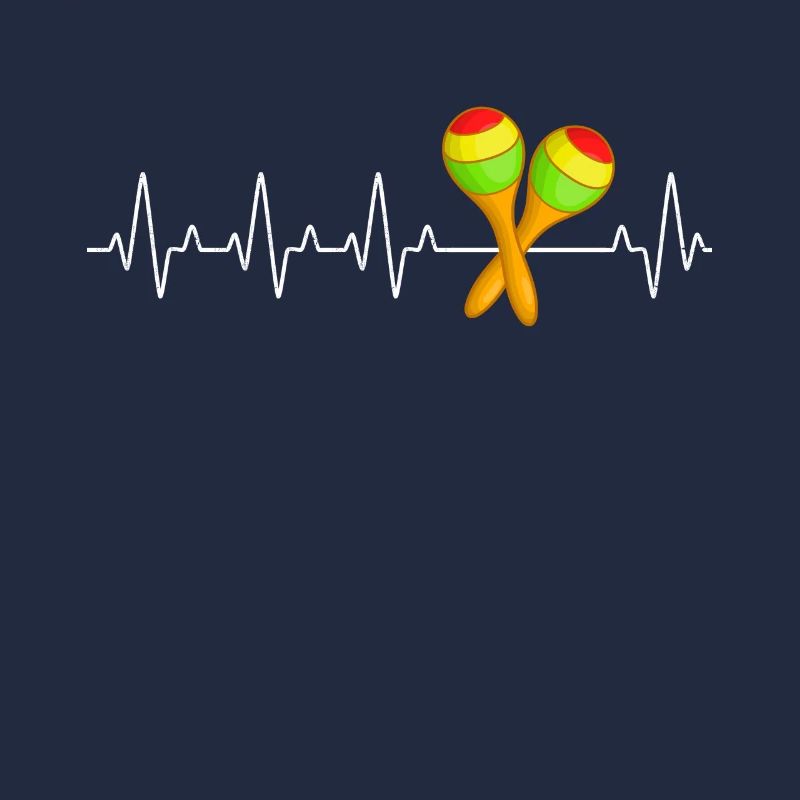Rattle Heartbeat Percussion Instrument