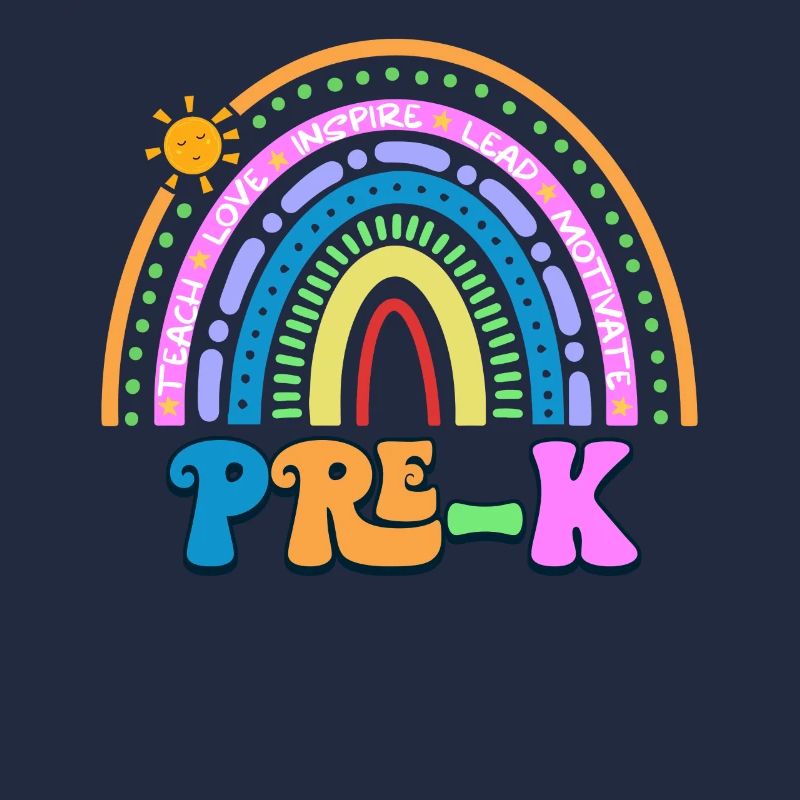 Pre K Rainbow
