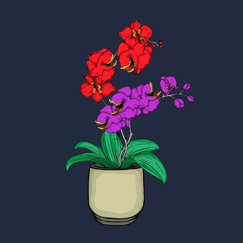 Piège à mouches de Vénus carnivore orchidée