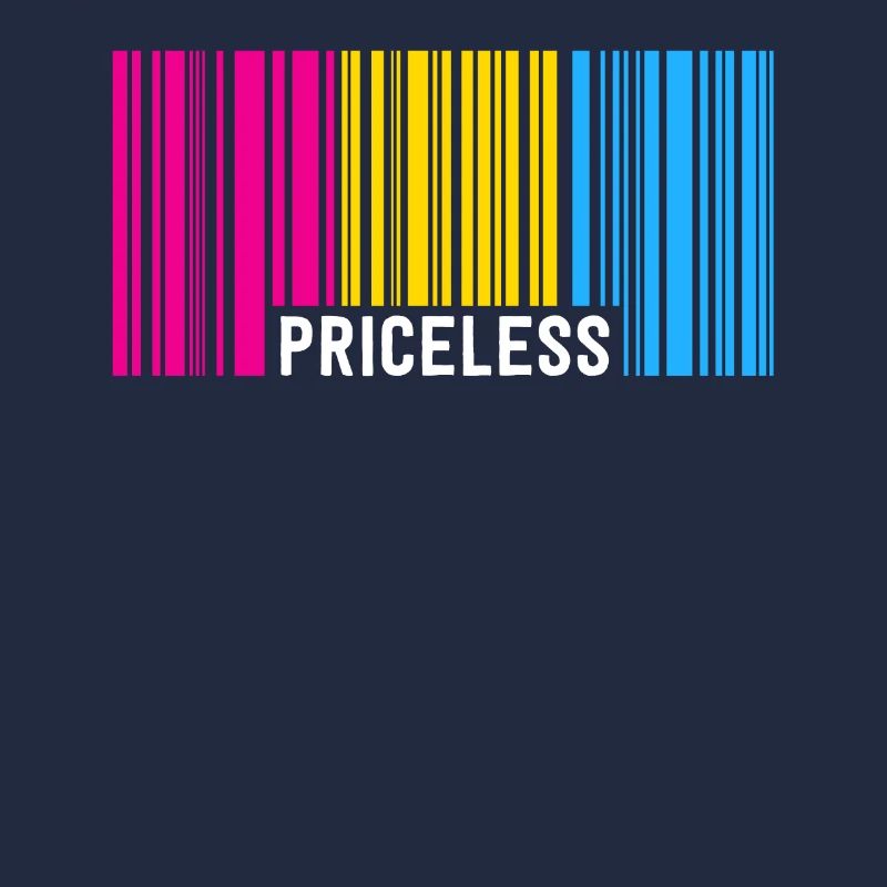 Inestimable Pansexual Pride Barcode Subtil Pan