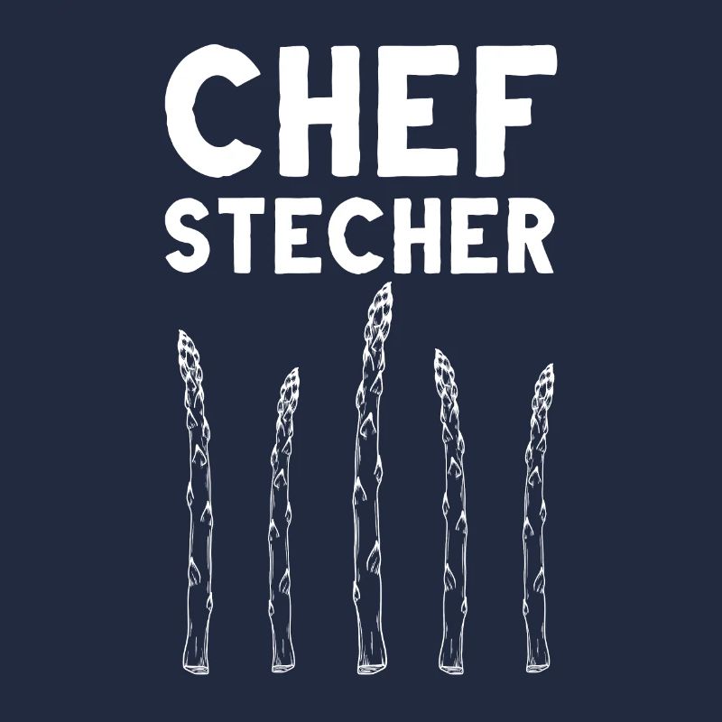 Chefstecher Spargelstecher Spargelernte Bauer