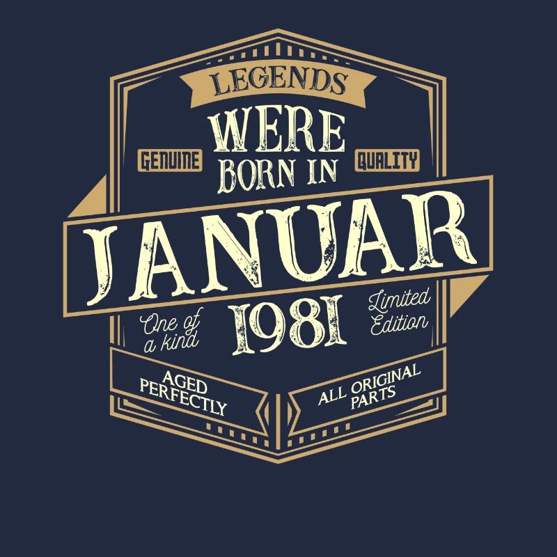 Januar 1981 Geburtstag Mann