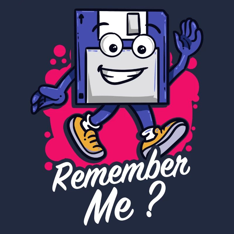 Programmeur Retro-diskette Disquette