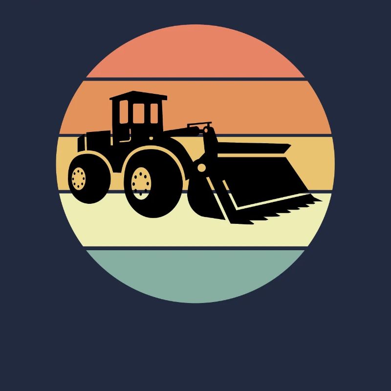 Retro Wheel Loader Design