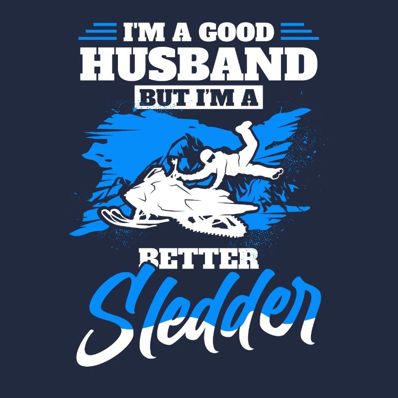 Snowmobiling Snow lovers Sledging