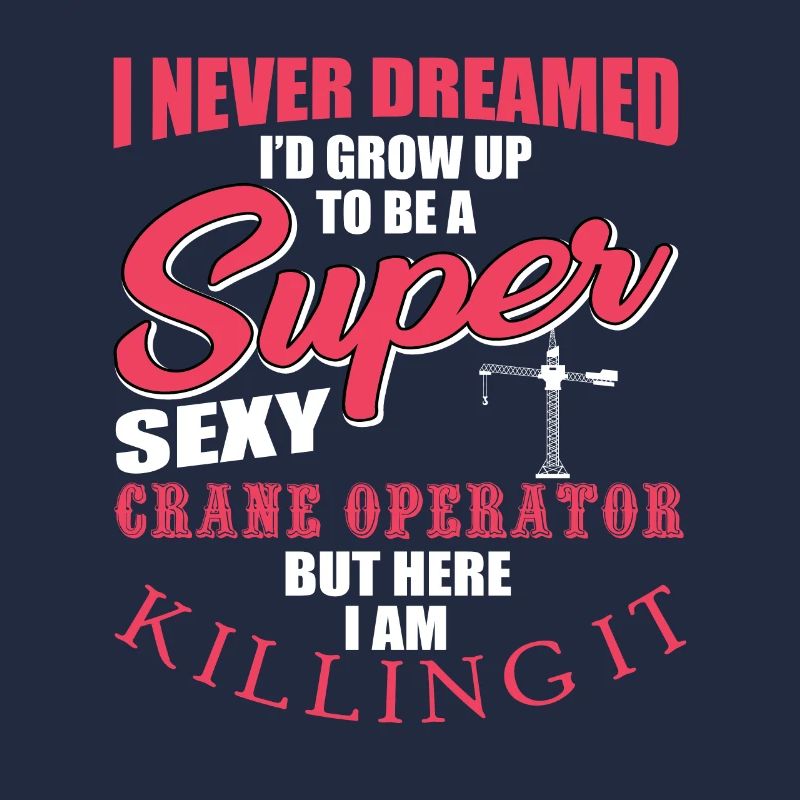 Funny crane operator design