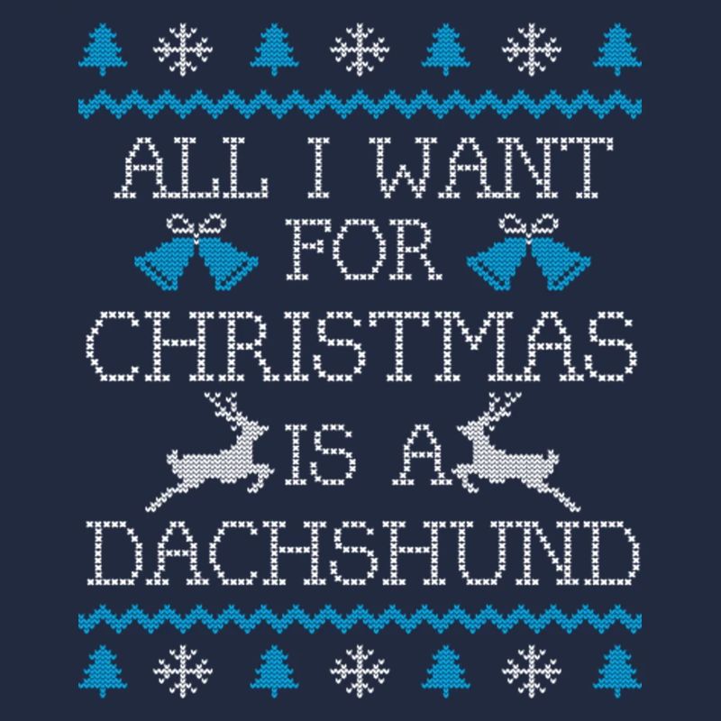 Christmas Dachshund Funny