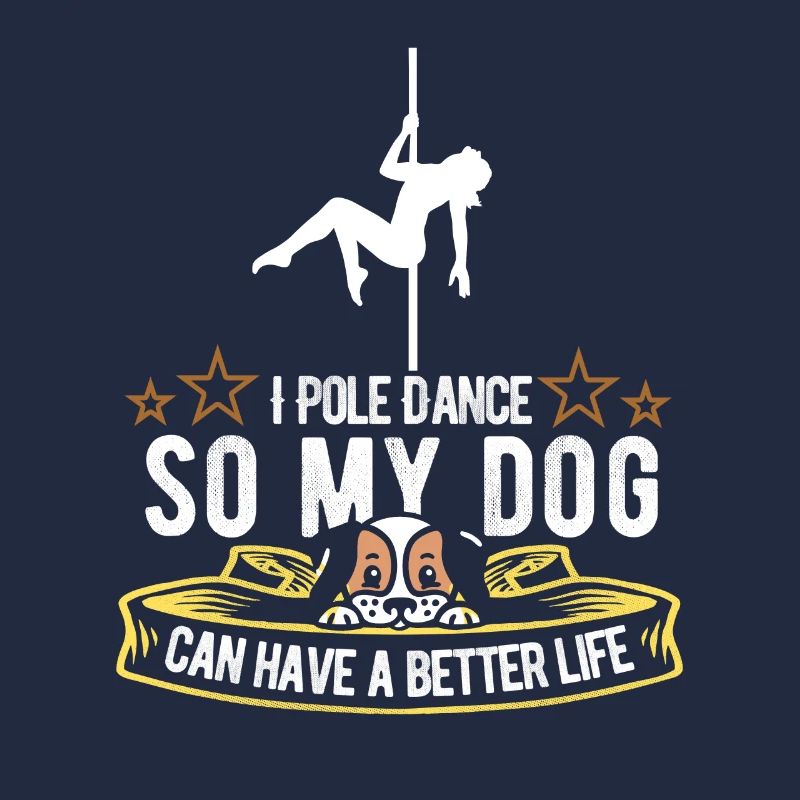Pole Dancing Dog