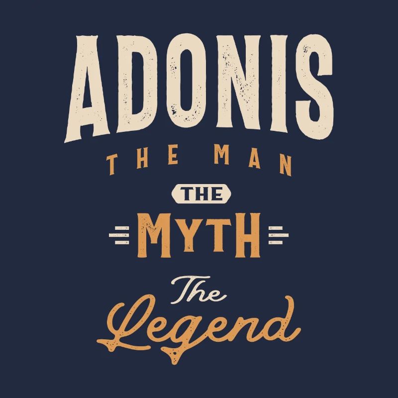 Adonis Personalized Name - Funny Adonis