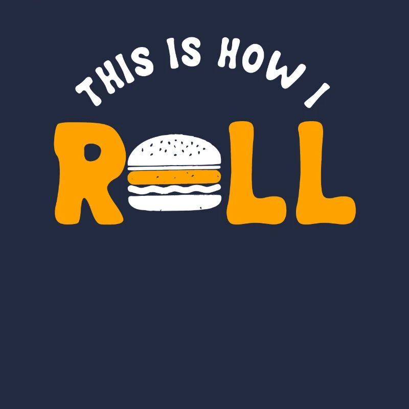 Conception de hamburger amusant