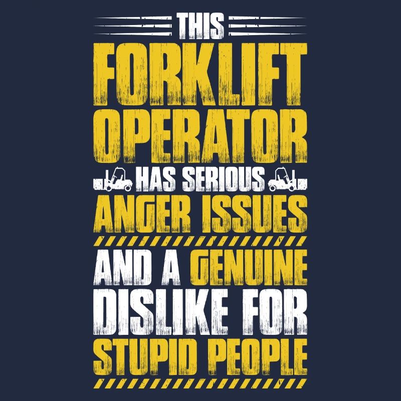 Staplerfahrer Gabelstaplerfahrer Forklift Operator